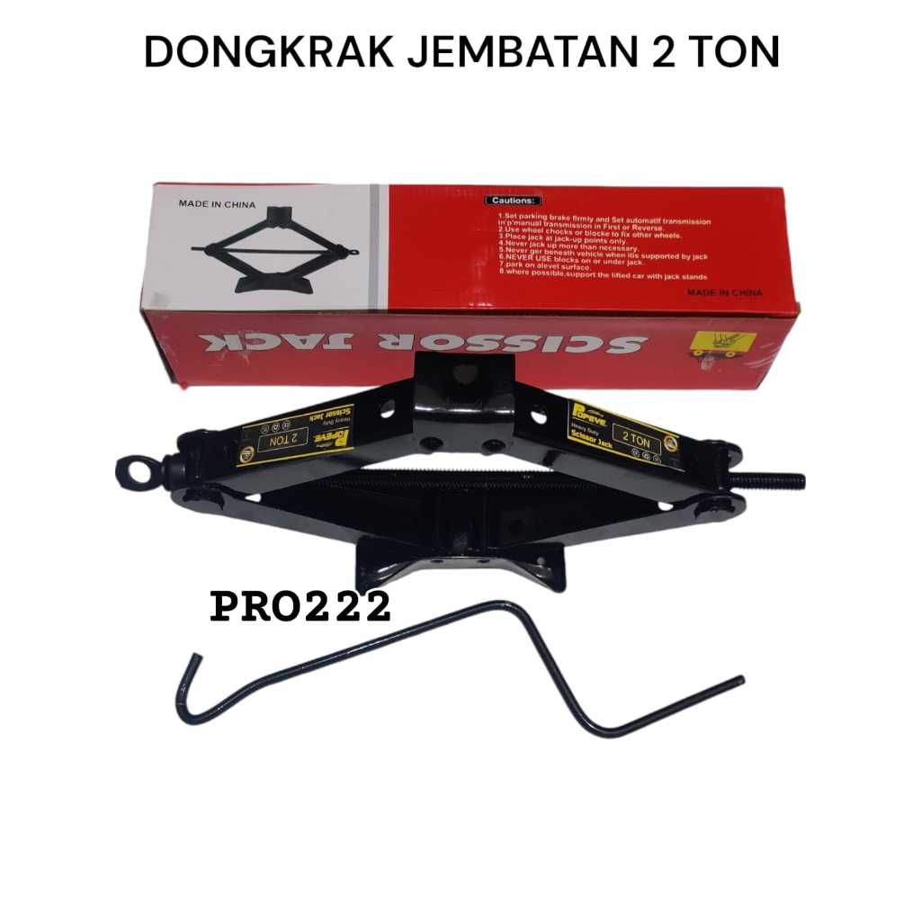 DONGKRAK JEMBATAN 2 TON POPEYE HITAM // SCISSOR JACK // DONGKRAK MOBIL // DONGKRAK JEMBATAN 2 TON //