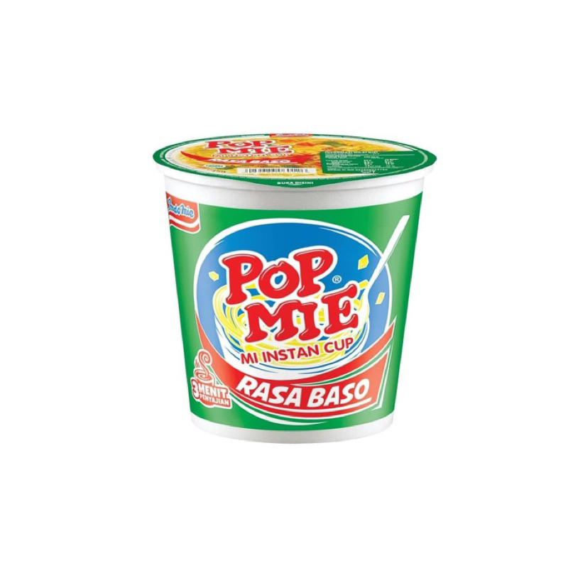 

Pop Mie Mi Instan Cup Rasa Baso @75Gr