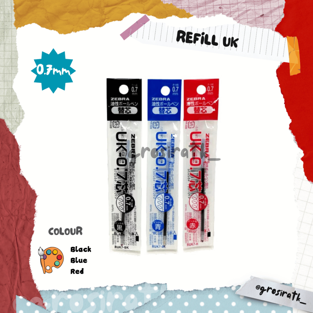 

Zebra Refill UK 0.7mm