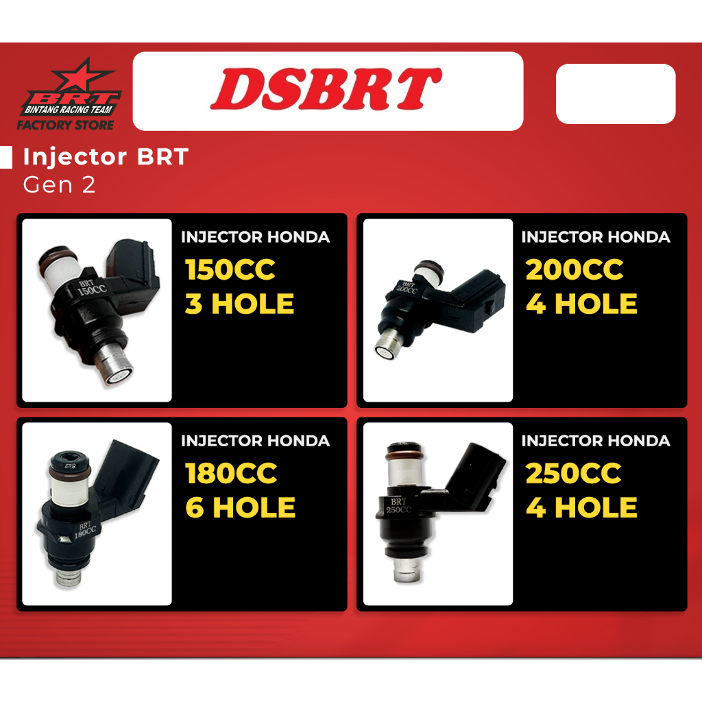 INJECTOR INJEKTOR BRT HONDA PCX 160 ADV VARIO 160 BEAT FI GENIO SCOOPY CRF CB CBR VARIO PCX 125 MEGA