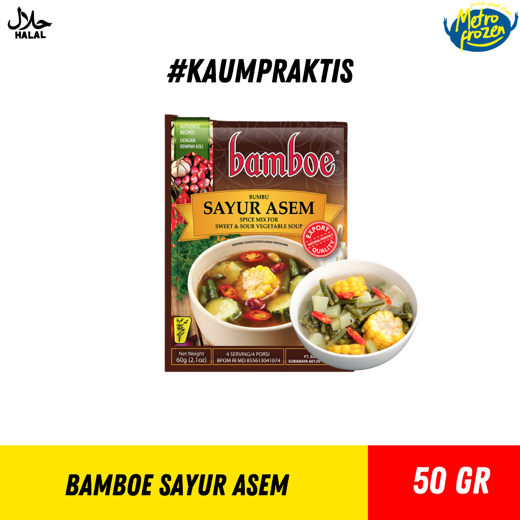 

BAMBOE Bumbu Sayur Asem 50gr