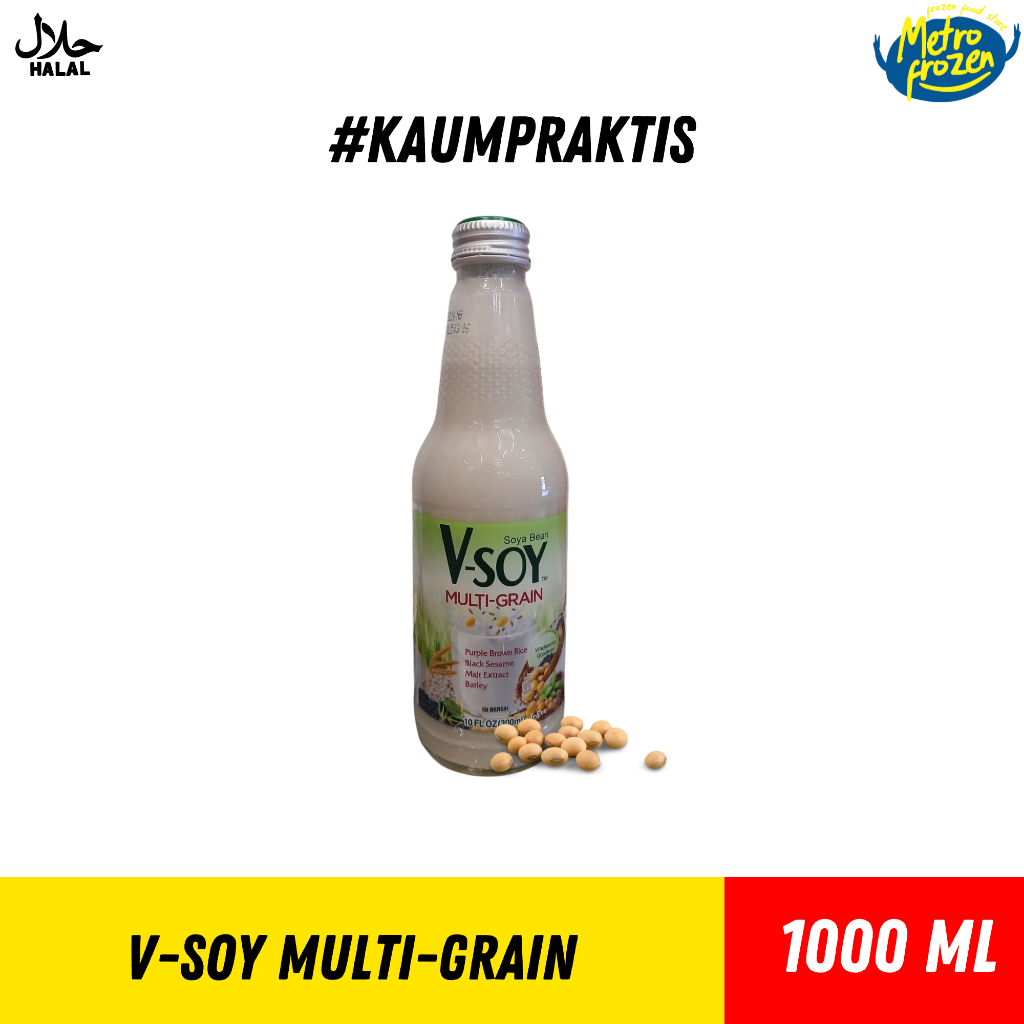 

V-SOY MULTI-GRAIN// Soya Bean v-soy// minuman kedelai instan Banjarmasin