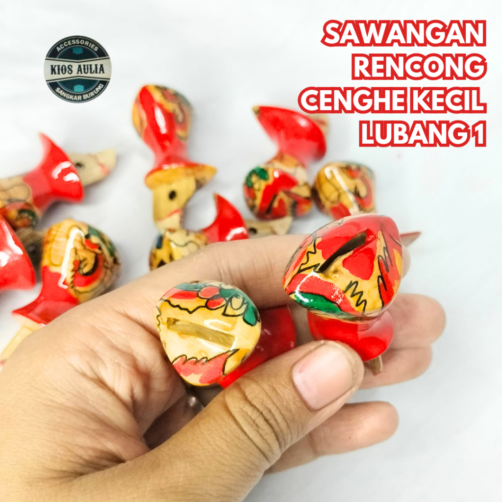 (GROSIR ECER) SAWANGAN RENCONG CENGHE KECIL LUBANG 1 MERPATI HOTANG