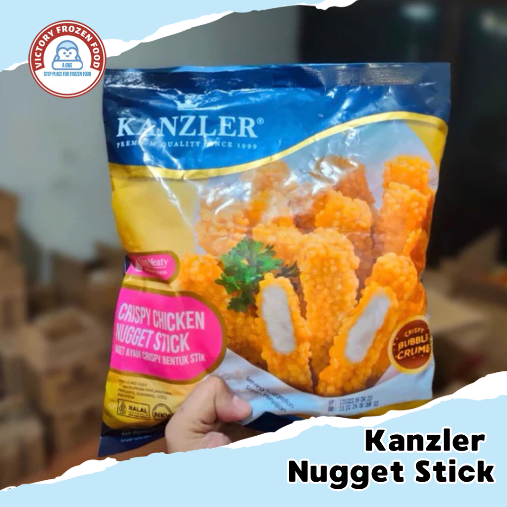 

Kanzler Crispy Stick Chicken Nugget 450gr/Nugget Ayam Kanzler/Victory Frozen Food