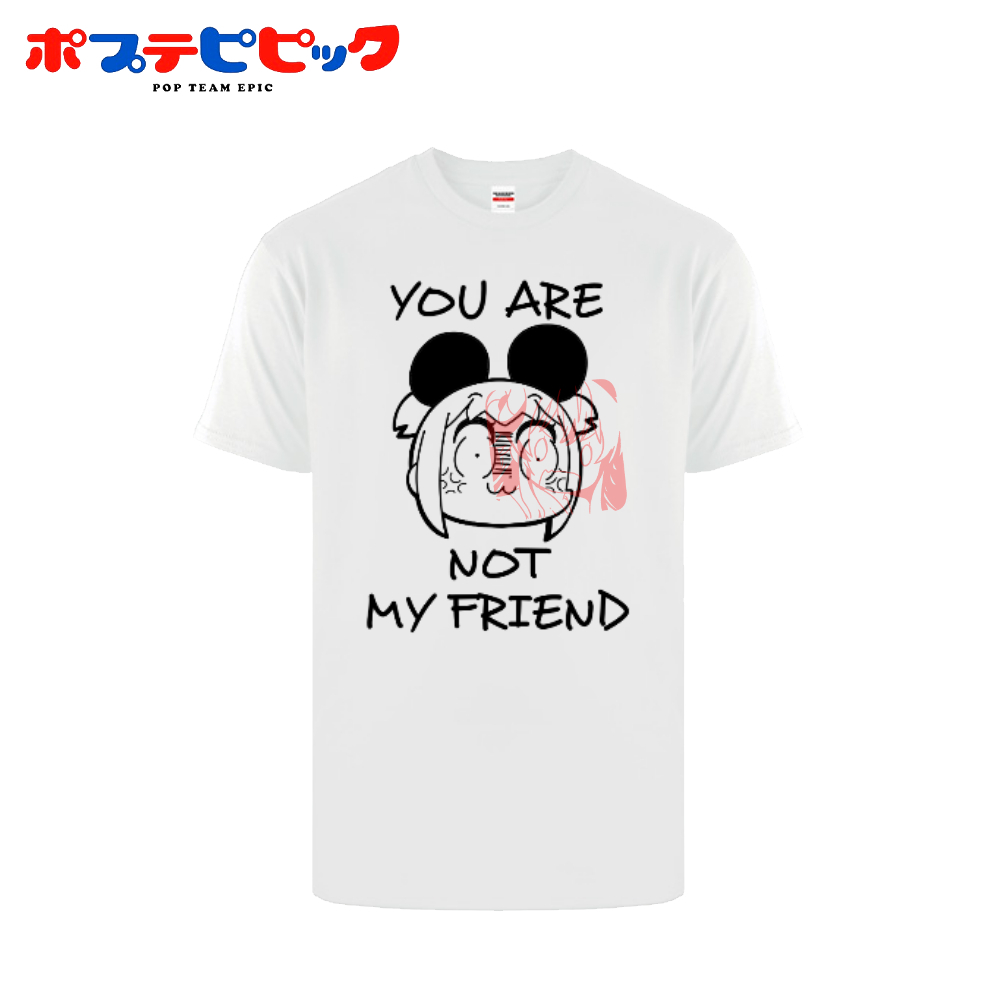 Kaos Anime Pop Team Epic Popuko's Animal T-shirt [Pop Team Epic]