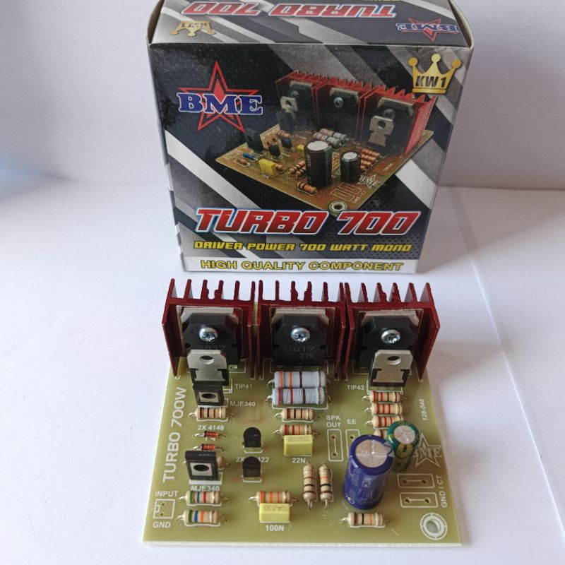 Kit Driver Power TURBO 700 Watt Mono BME, Driver Power Mono 700 Watt BME