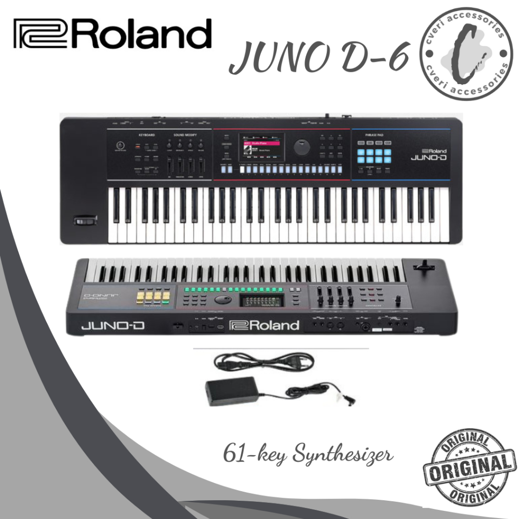 Roland JUNO-D6 61-key Synthesizer Roland Juno D-6 61-key Synthesizer