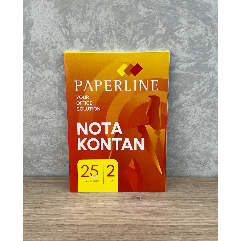 

Nota Kontan Kecil 2 Ply NCR Paperline - Buku Nota Kecil