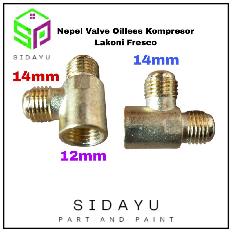 Nepel Valve Oilless Kompresor Lakoni Fresco