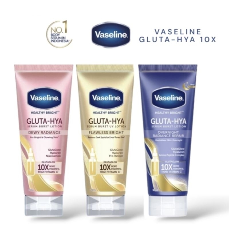 VASELINE GLUTA HYA - Body Serum HandBody ORIGINAL