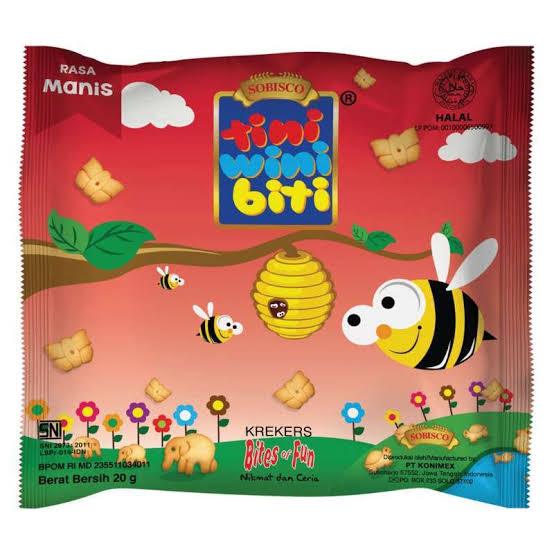 

Tini Wini Biti biskuit anak Manis 30 gr