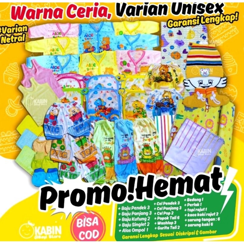 Paket Perlengkapan Bayi Lahir - Paket Lahiran - Kado Lahiran - Perlengkapan Lahiran, LENGKAP MURAH