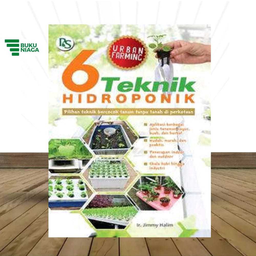 Buku Hidroponik 6 Teknik Hidroponik Trubus Grup Buku Niaga