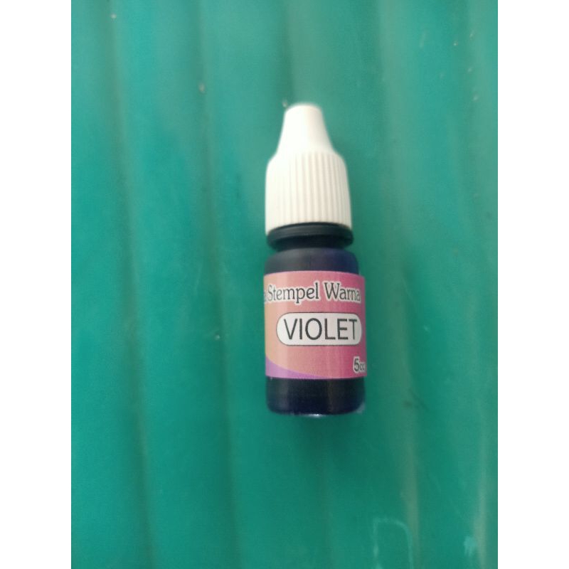 

Tinta stempel flash 5ml warna ungu ( violet ) ( Media kertas )