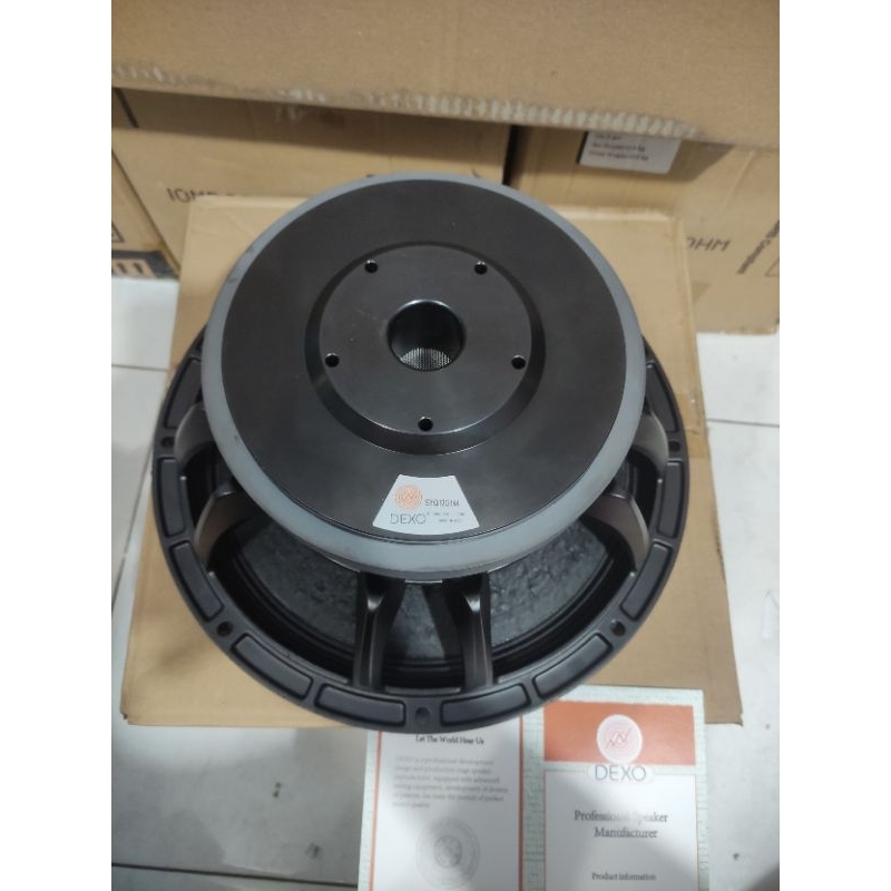 Speaker Dexo SYQ12G144 Mid Low 12 inchi Original VC 3in max 800 watt
