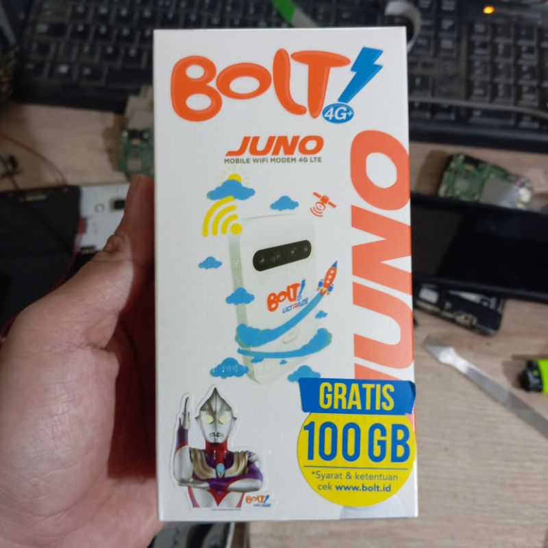 MODEM WIFI BOLT JUNO UNLOCK SMARTFREN DAN TELKOMSEL TESTED