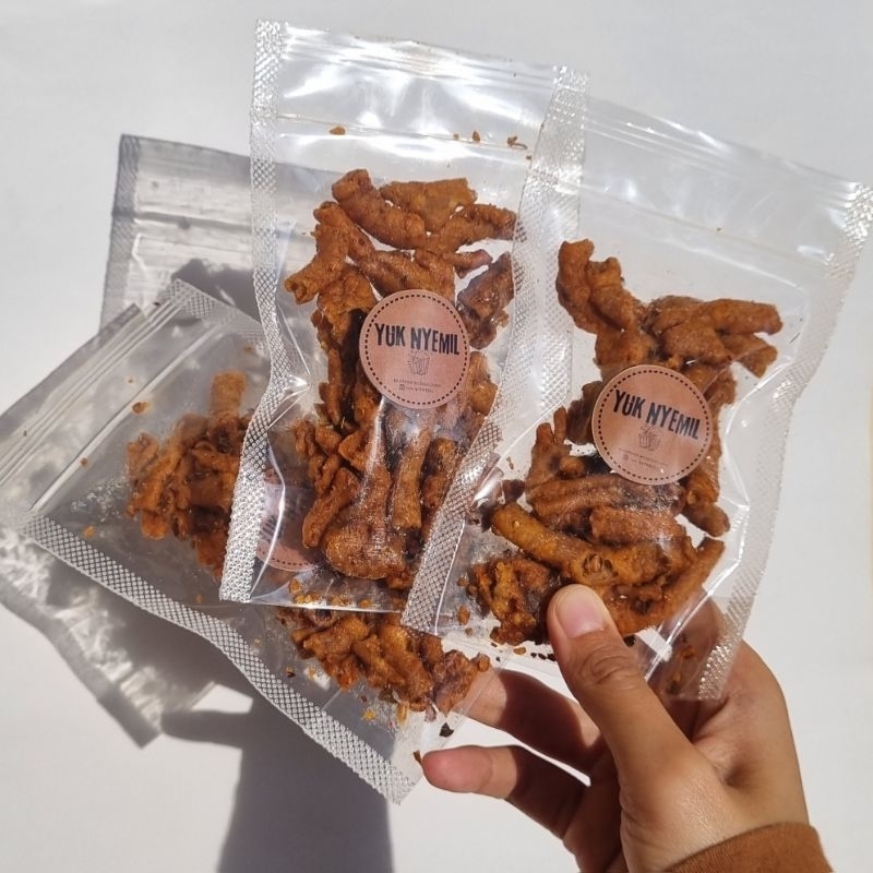 

keripik usus pedas daun jeruk 30 gram