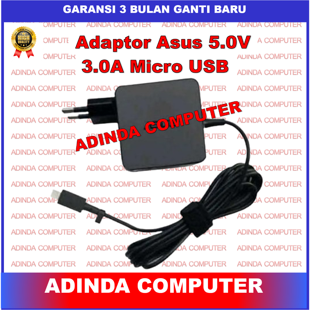 Adaptor Charger Asus 5V 3A Micro USB Original