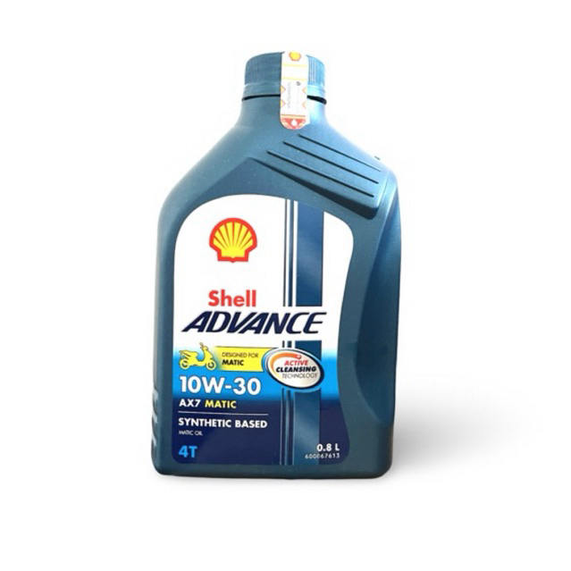 Oli Motor Shell AX7 4TAK 800ML