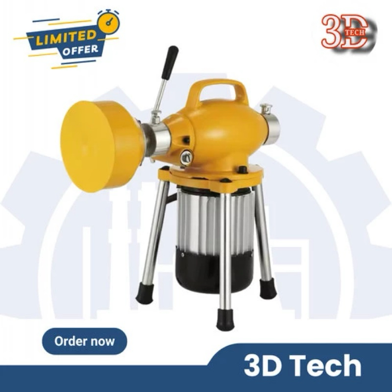 Solusi Saluran Mampet Mesin Bor Ridgid Drain Cleaner Pembersiih