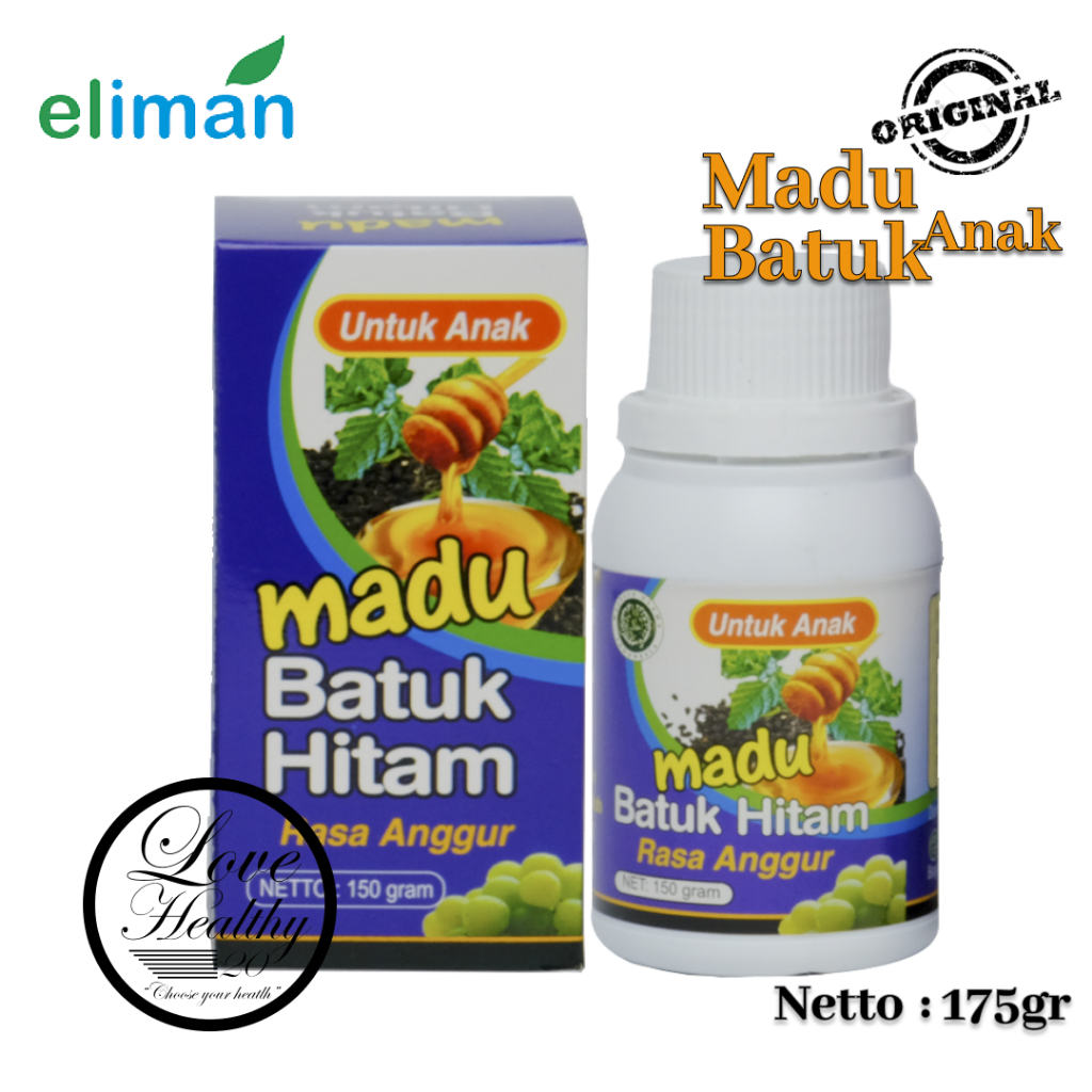 

ELIMAN MADU BATUK ANAK BERDAHAK & KERING MADU ASLI 100% ORIGINAL