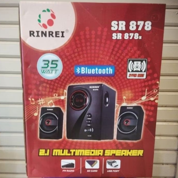 SPEAKER RINREI 878 SR 878n Speaker Bluetooth Aktif murah