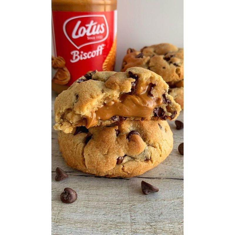 

Biscoff lotus soft cookies