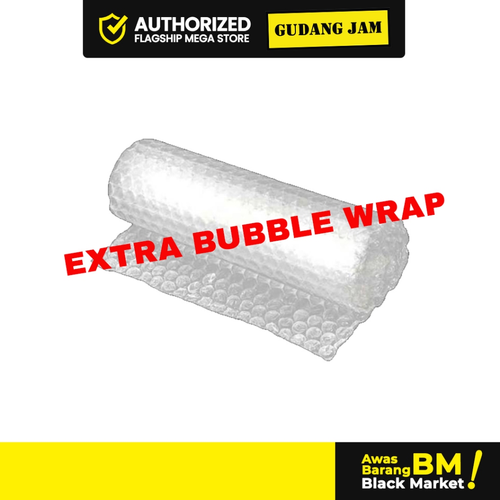 

EXTRA Bubble Wrap Packing Pengaman Premium Anti Pecah 100% Aman