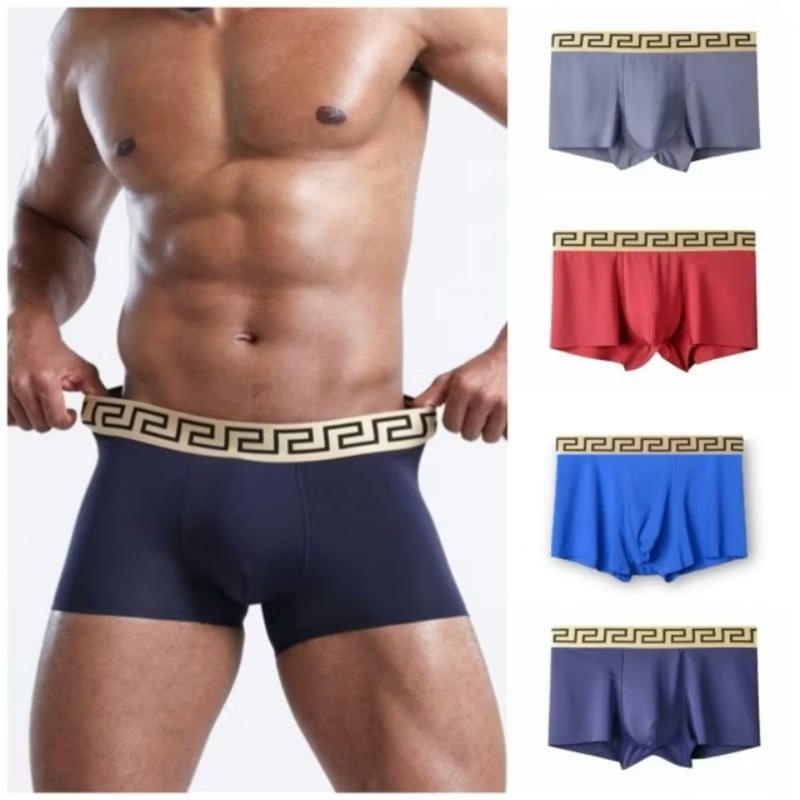 Boxer pria / Kolor pria / Celana dalam pria katun sutera