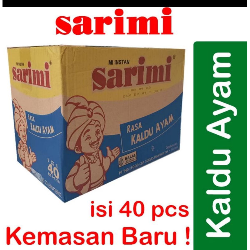 

Sarimi Kaldu Ayam 1 dus / 40pcs