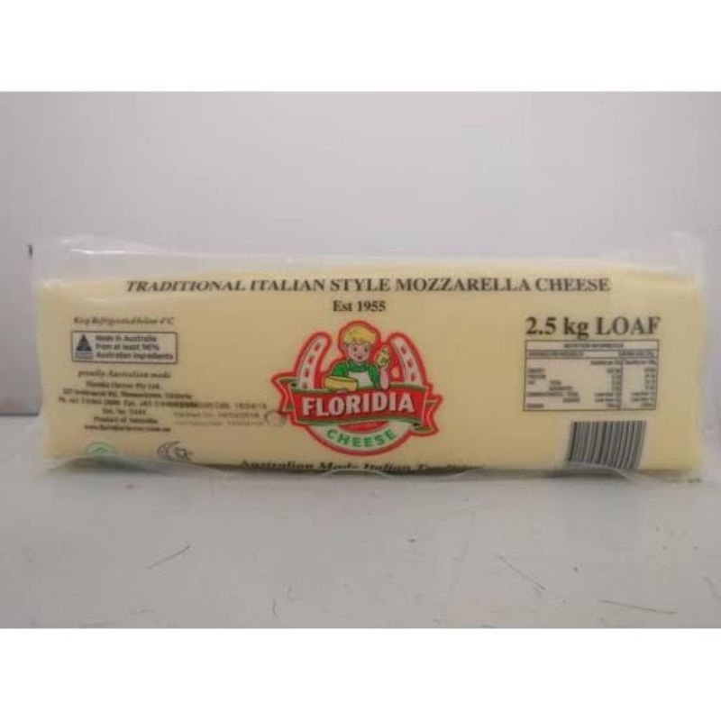 

keju mozzarela floridia Repack 1kg
