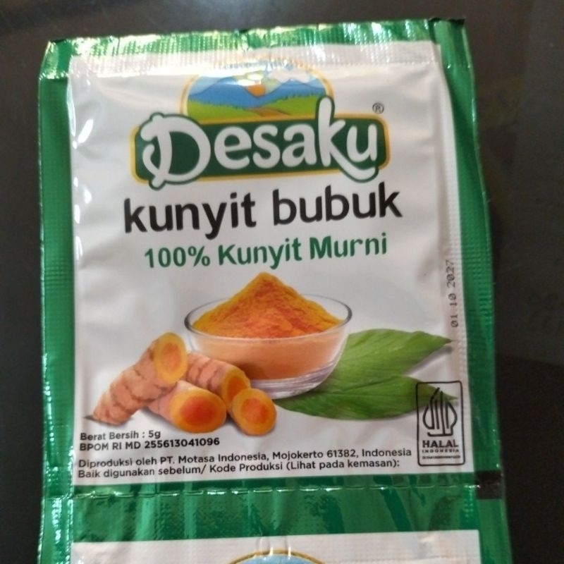 

Desaku Kunyit Bubuk renteng/renceng 5gr