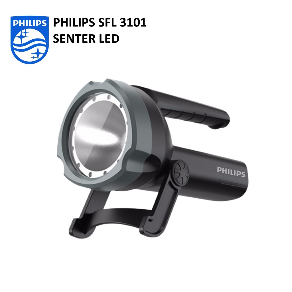 Philips SFL3101 Senter Led Jumbo Super Terang Jarak Jauh / Senter Led Super Terang Waterproof