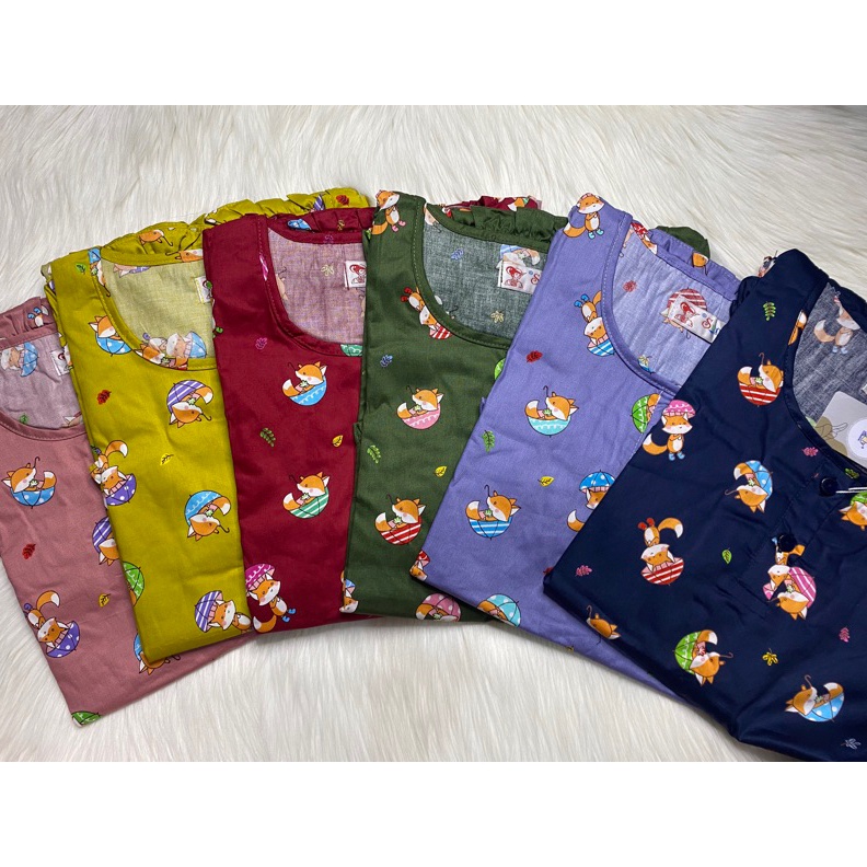 Sunly 24 CP clnpanjang Tpendek baju tidur sunly KODE O3U3