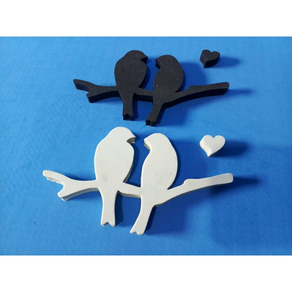 

Siluet/Icon Papan Rustik Bunga Dekor Pengantin Bahan Spon Eva Ketebalan 1cm Tinggi 10cm