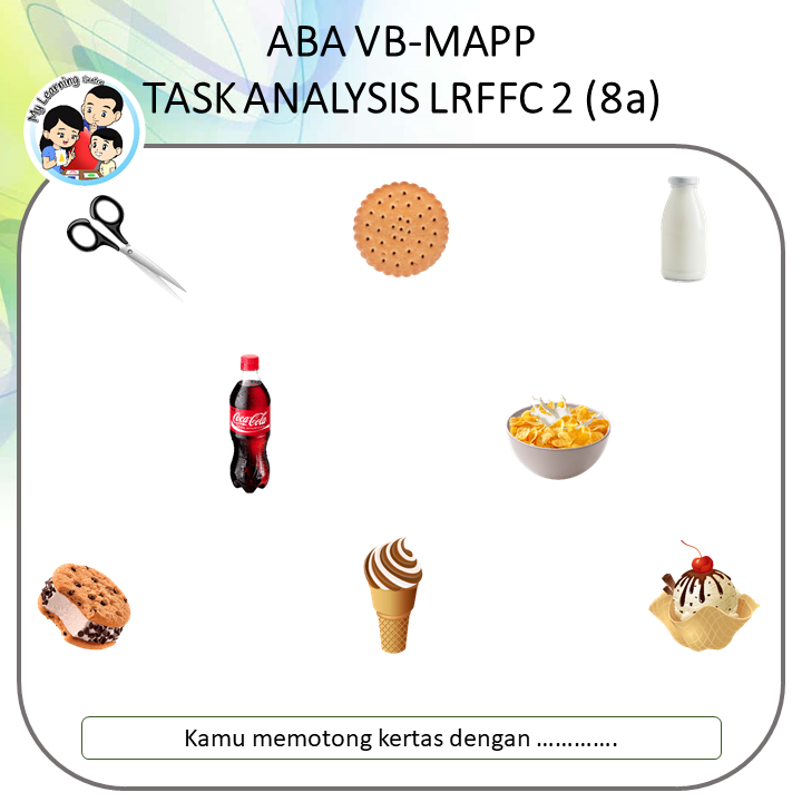 Kartu Belajar ABA-VB Task Analysis LRFFC Level 2.8a