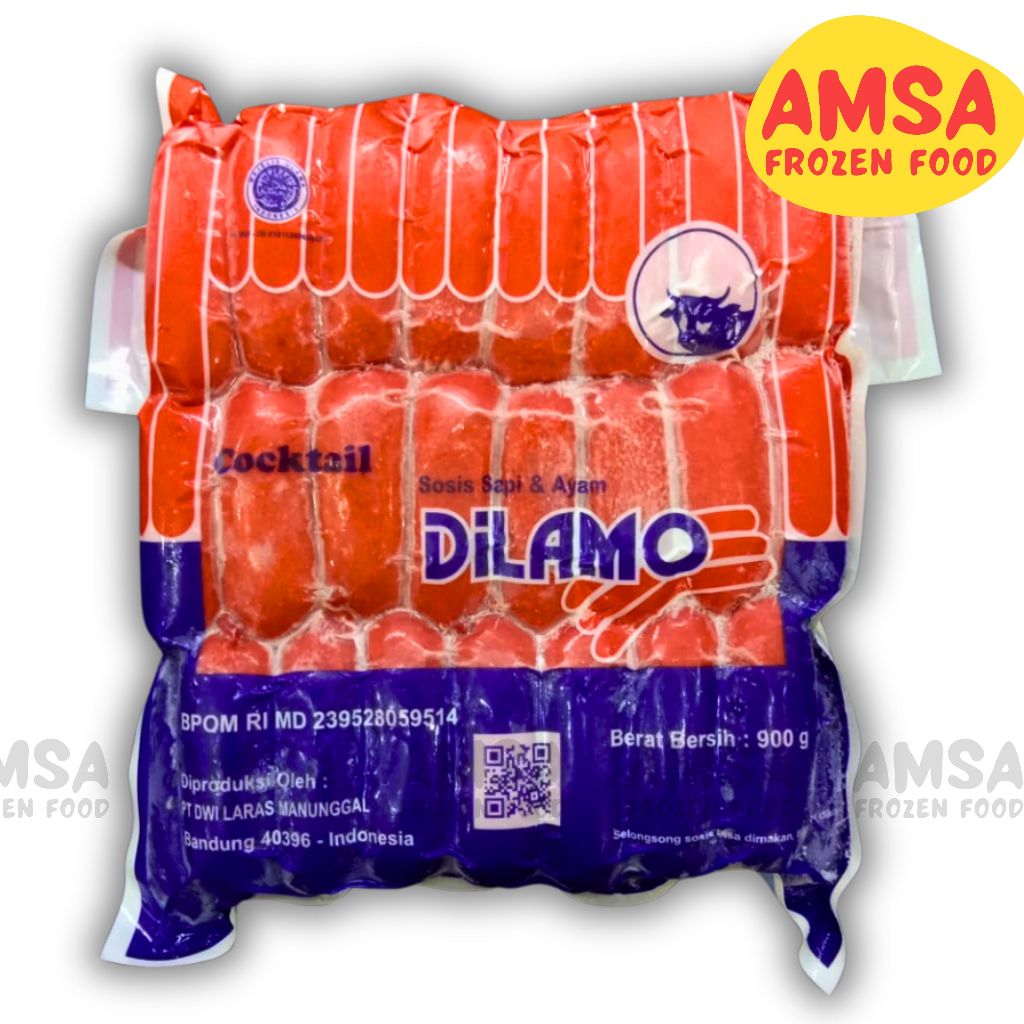 

Dilamo Beef Coktail Merah 42pcs 900gr