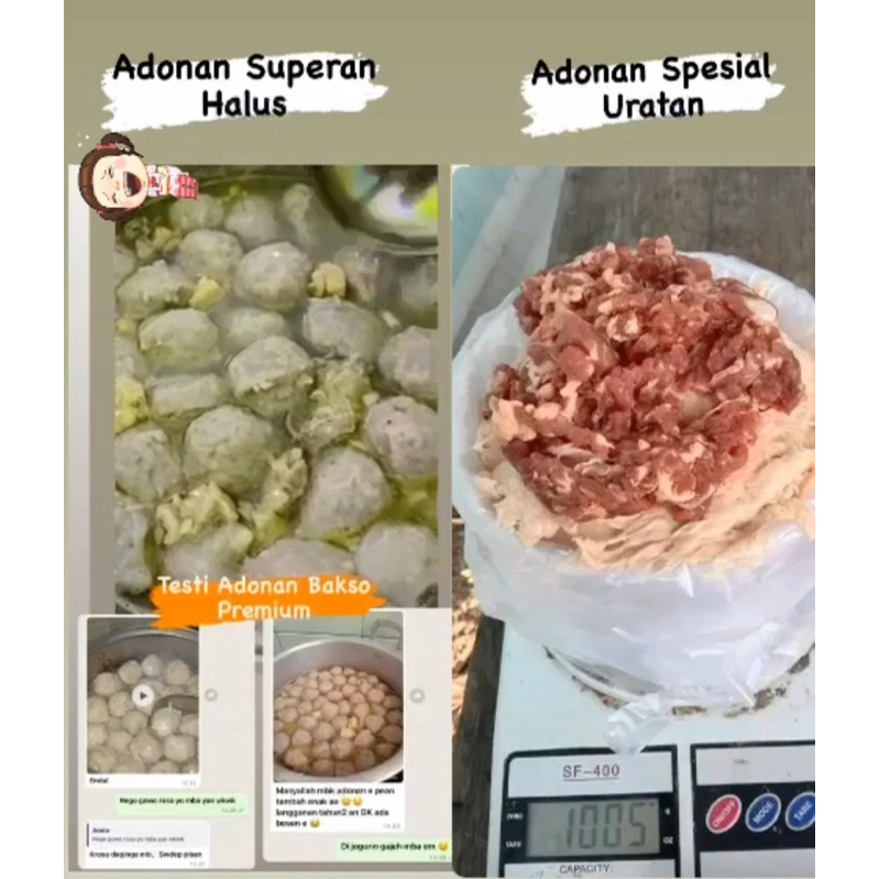 

Adonan Pentol Uratan Spesial 1kg