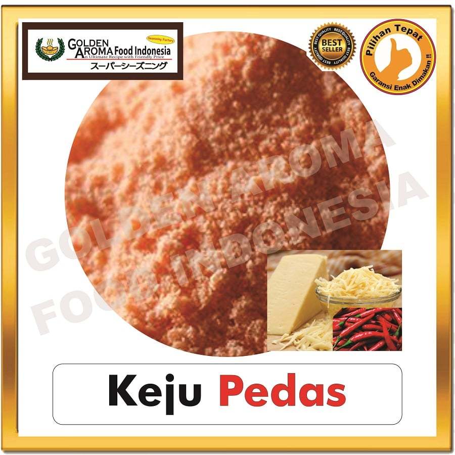 

Bubuk Tabur Rasa Keju Pedas 100Gr Bumbu Masak Serbaguna Enak Halal Spicy Cheese Seasoning Powder