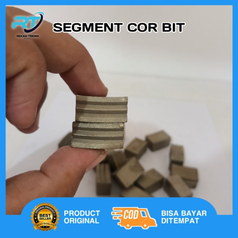 cor bit segment 12mm / cor bit segment tembus batu /cor bit segment bor sumur