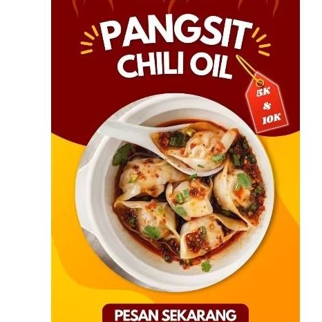 

pangsit chili oil
