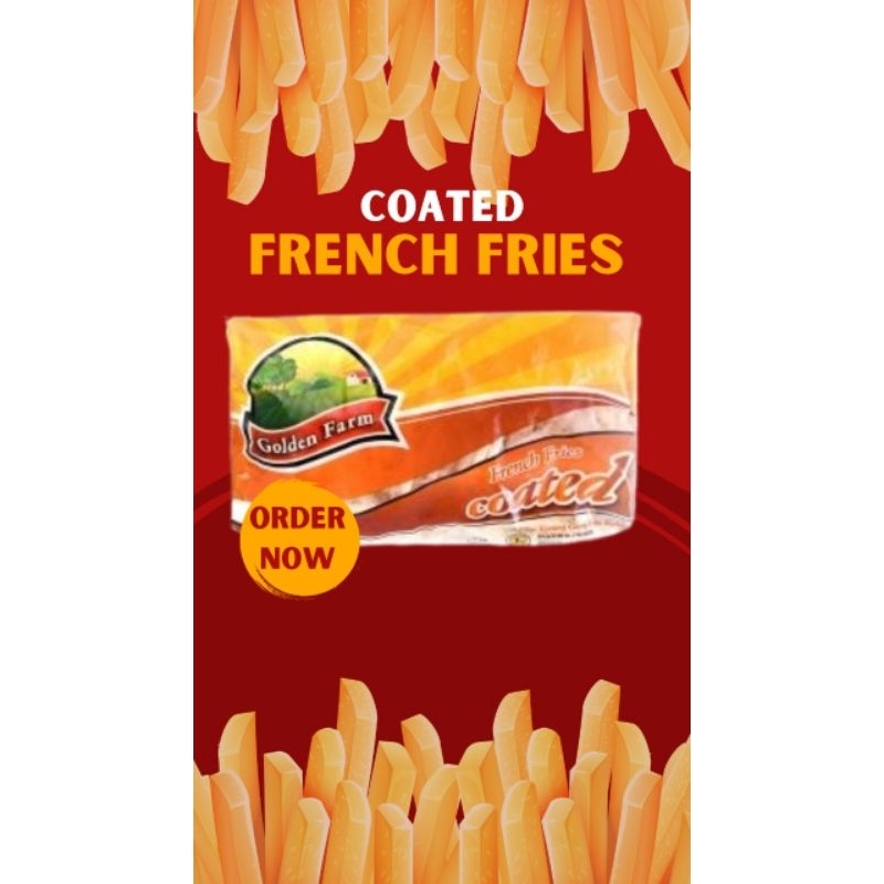 

FRENCH FRIES COATED 500g - GOLDEN FARM