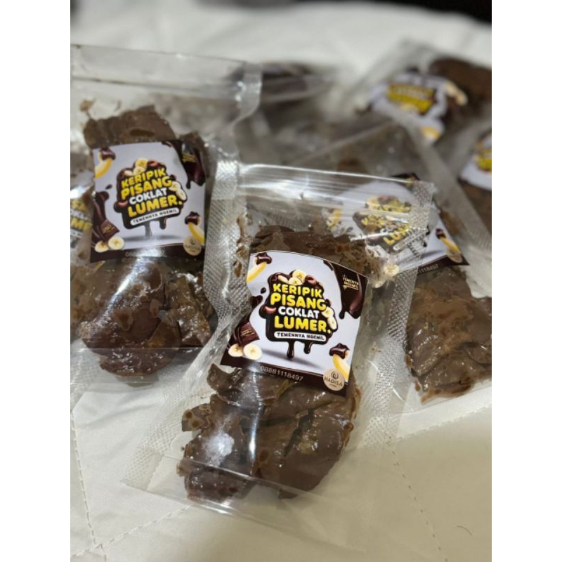 

Keripik Pisang Lumer Rasa Coklat 110gr