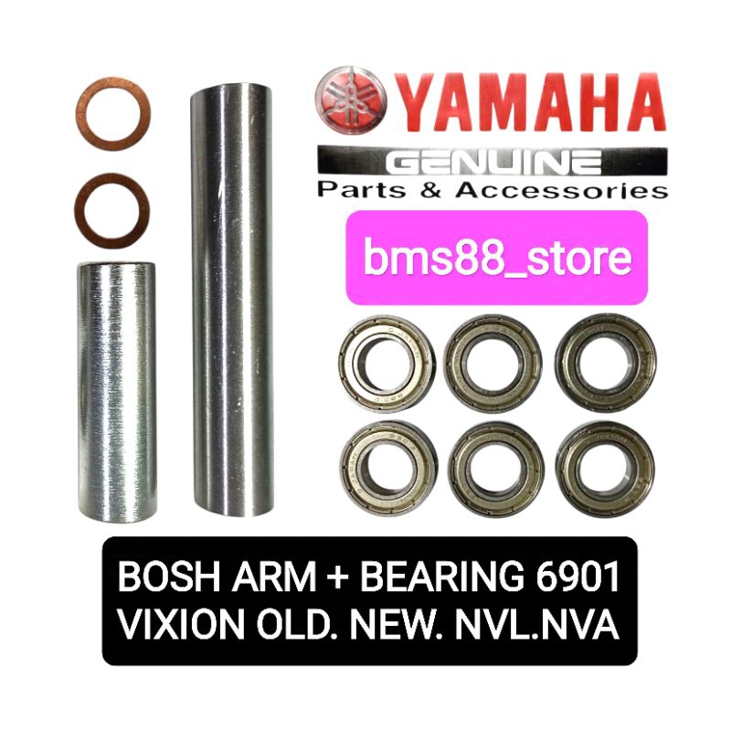 bosh aram Yamaha vixion old bosh arm vixion new menggunakan BEARING 6901