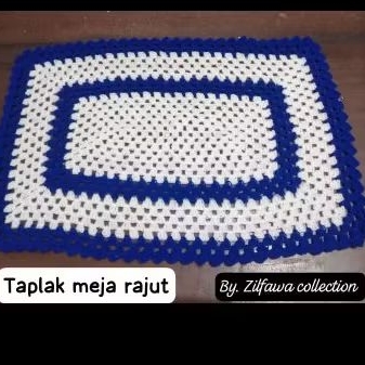 TAPLAK MEJA RAJUT/TAPLAK MEJA RUANG TAMU