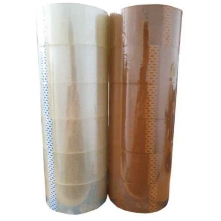 

Lakban OPP Tape Bening / Coklat Semua Ukuran 45 Mm x 45 Micron Kualitas Terbaik 1 selop