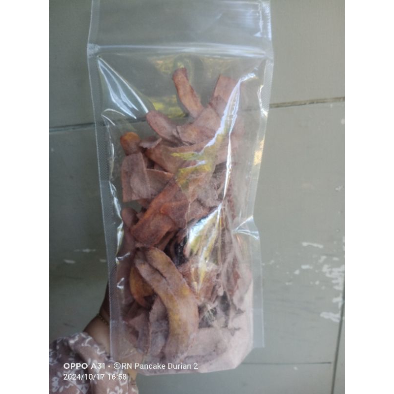 

Keripik Pisang Rasa Coklat Homemade 150gr