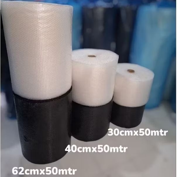 

1 pc|Bubble wrap|30cmx50mtr|40cmx50mtr|62cmx50mtr|BENING/HITAM|Kualitas 3,3kg Ter-TEBAL