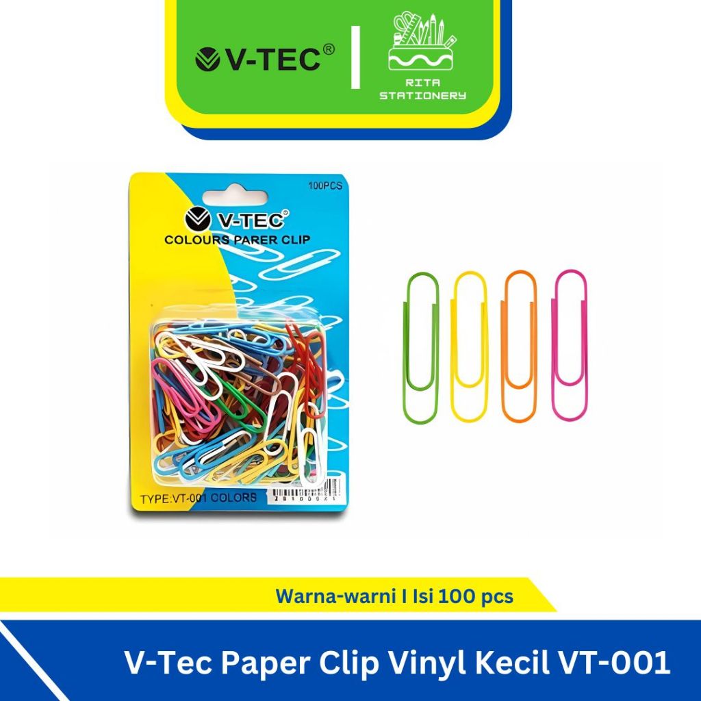

V-TEC Paper Clip Vinyl Kecil VT-001