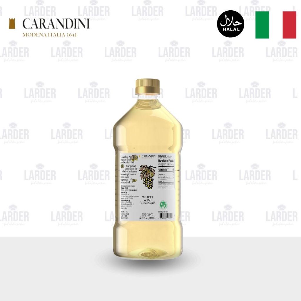 

CARANDINI White Wine Vinegar 5 Liter Cuka Anggur Putih